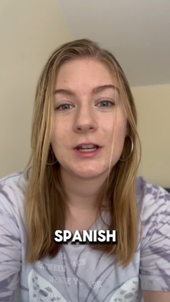 Veronica, student from the USA